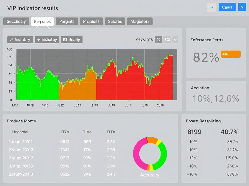 Backtesting results showing 82% accuracy for AI trading indicators Backtesting results showing 82% accuracy for AI trading indicators