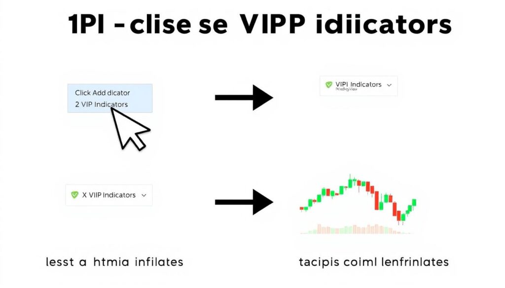 One-click setup process showing how easy it is to add AI trading indicators One-click setup process showing how easy it is to add AI trading indicators