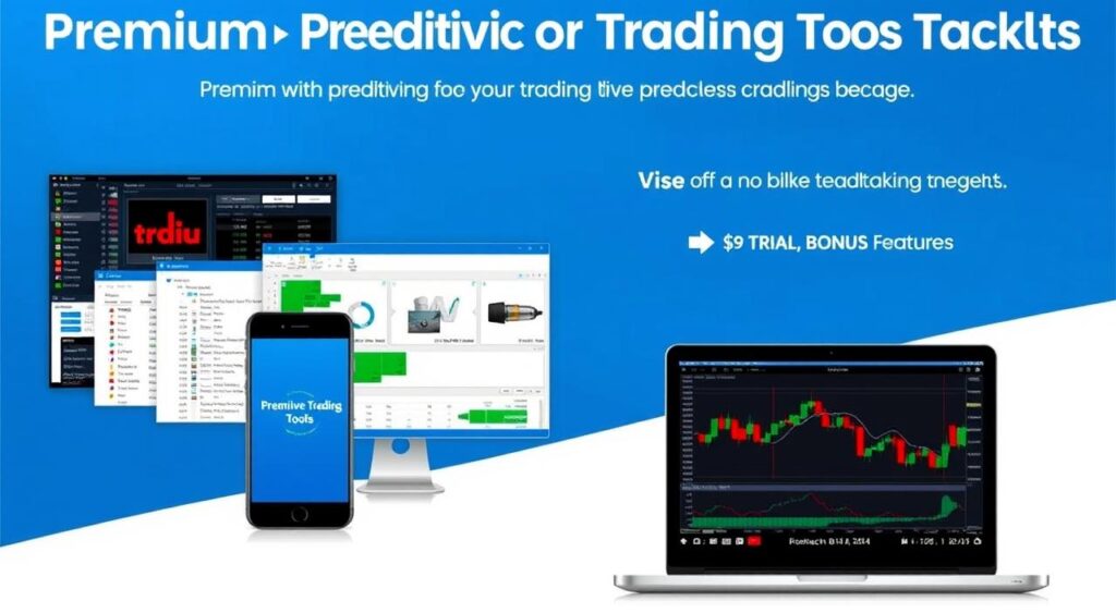 Premium predictive trading tools package with bonus features